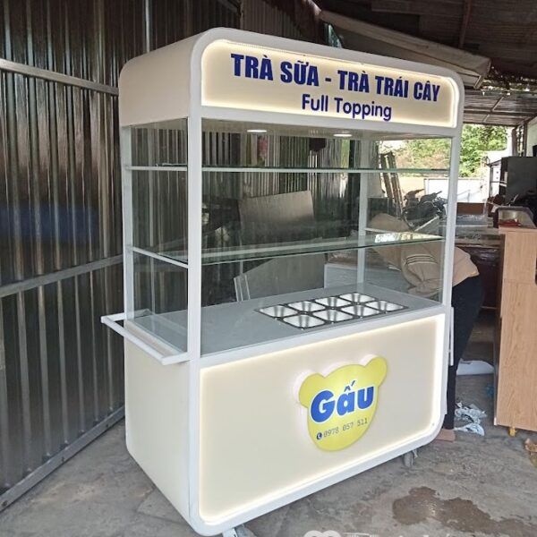Xe trà sữa đẹp giá rẻ màu kem Biên hòa đồng nai