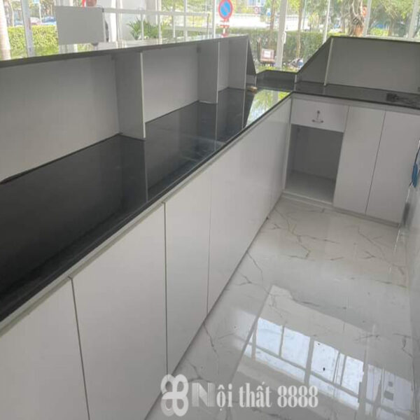 Quầy bar trà sữa chữ L SP 3923 hình 2
