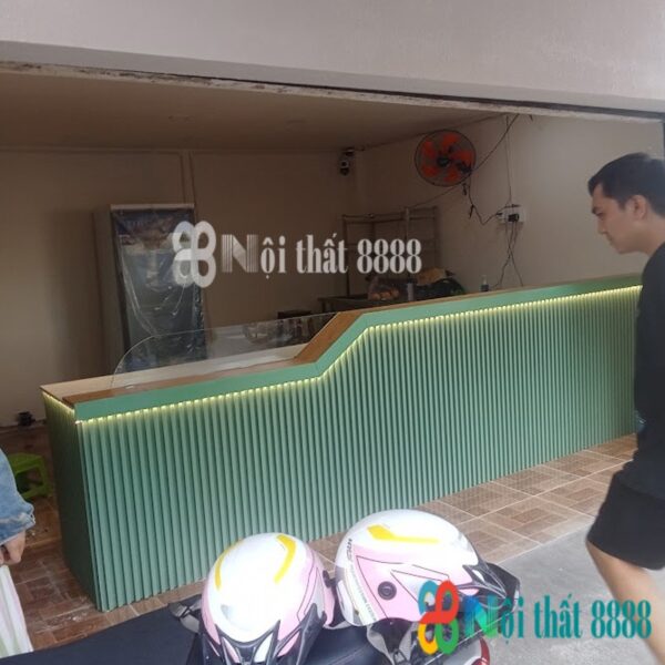 Quầy bar trà sữa thẳng SP 3911 hình 2