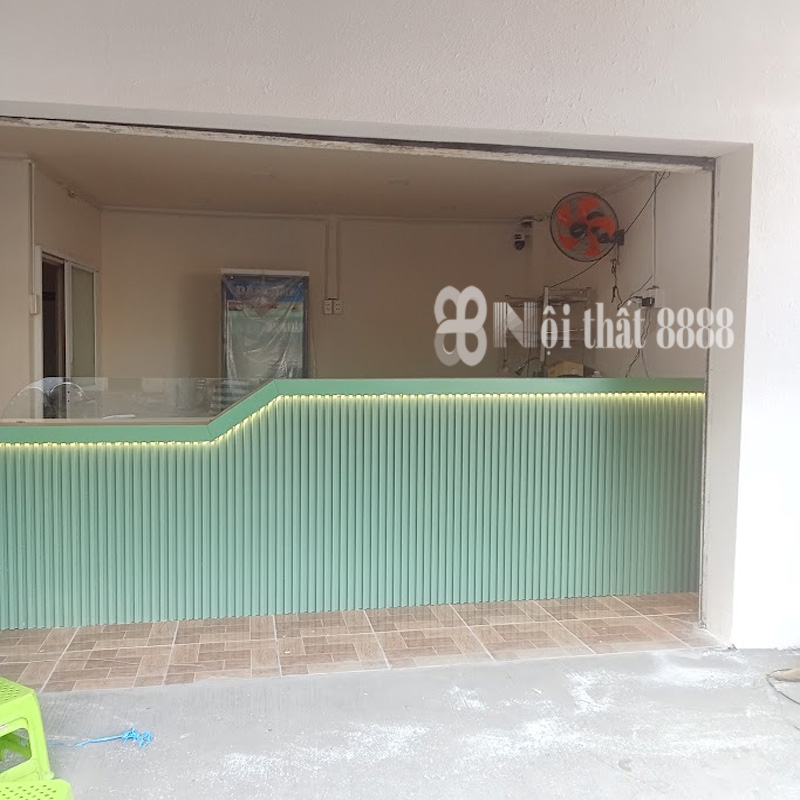 Quầy bar trà sữa thẳng SP 3911