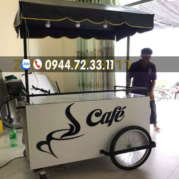 Tủ bán cafe mang đi mẫu CT33. Xe bán cà phê, mẫu tủ xe bán cafe mang đi, tủ xe bán cafe pha máy, tủ bán cafe đẹp giá rẻ