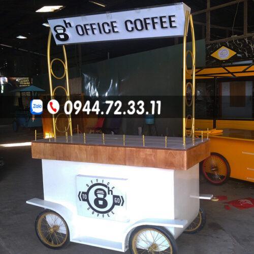 Tủ bán cafe mẫu CT16. Xe bán cà phê, mẫu tủ xe bán cafe mang đi, tủ xe bán cafe pha máy, tủ bán cafe đẹp giá rẻ