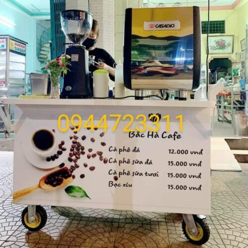 Tủ bán cafe pha máy mẫu CT32
