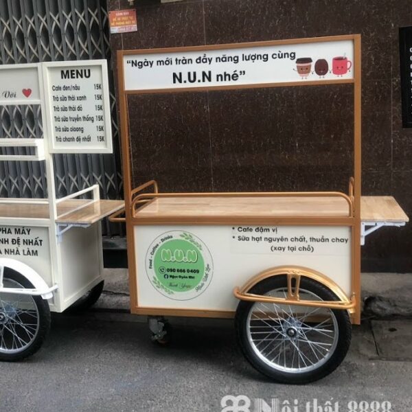 Xe cà phê mang đi bán cafe pha máy tại Bà rịa vũng tàu hình 2