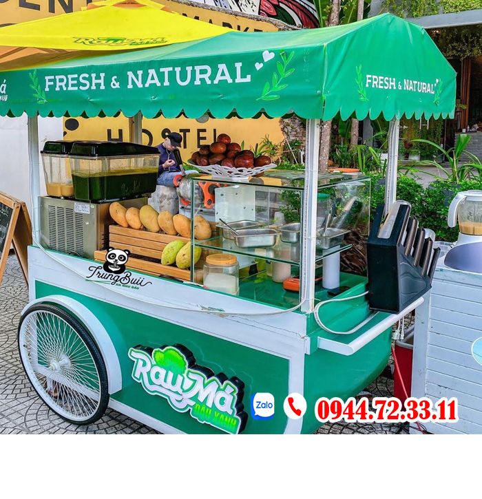 xe sinh tố nước ép