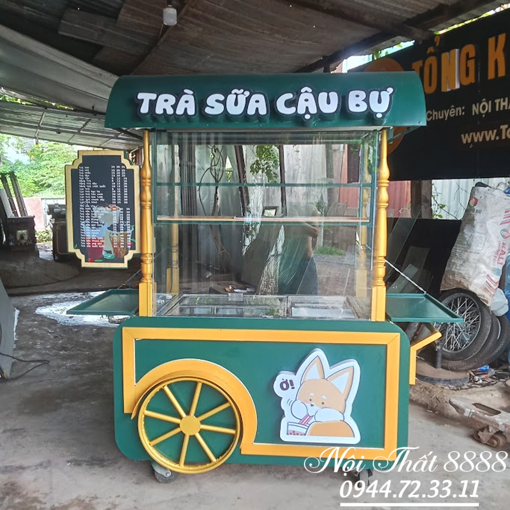 xe trà sữa